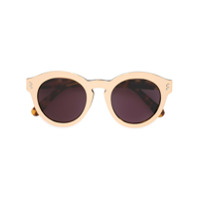 Stella McCartney Eyewear Óculos de sol redondo - Metálico