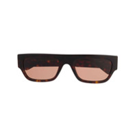Stella McCartney Eyewear Óculos de sol retangular - Marrom
