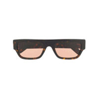 Stella McCartney Eyewear Óculos de sol tartarugado - Marrom