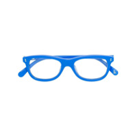 Stella McCartney Kids Armação de óculos retangular - Azul