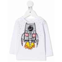 Stella McCartney Kids Camiseta com estampa - Branco