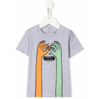 Stella McCartney Kids Camiseta com estampa - Cinza
