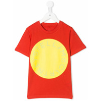 Stella McCartney Kids Camiseta com estampa de logo - Vermelho