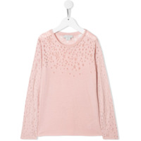 Stella McCartney Kids Camiseta com estrela - Rosa