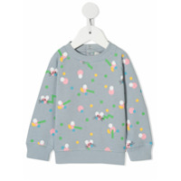 Stella McCartney Kids Conjunto esportivo Mice Wiggle com estampa - Azul