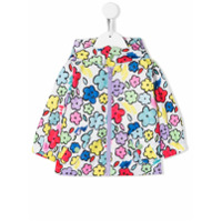 Stella McCartney Kids Jaqueta com estampa de flores - Branco