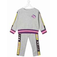 Stella McCartney Kids Moletom de algodÃ£o orgÃ¢nico - Vermelho
