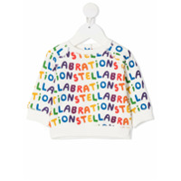 Stella McCartney Kids Stellabration print sweatshirt - Branco