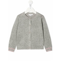 Stella McCartney Kids Suéter de tricô e luréx - Prateado