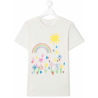 Stella McCartney Kids TEEN graphic-print T-shirt - Branco