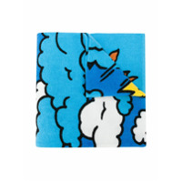 Stella McCartney Kids weather-print scarf - Azul