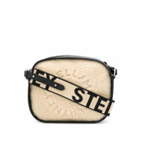 Stella McCartney logo detail crossbody bag - Neutro