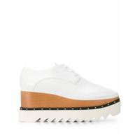 Stella McCartney Sapato Elyse com plataforma - Branco