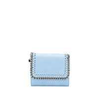 Stella McCartney small Falabella flap wallet - Azul
