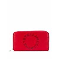 Stella McCartney Stella Logo continental wallet - Vermelho