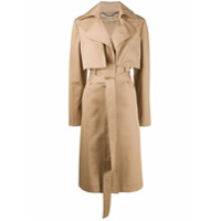 Stella McCartney Trench coat com cinto - Neutro