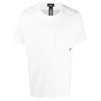 Stone Island Shadow Project Camiseta com bolso no busto - Branco