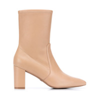 Stuart Weitzman Ankle boot Landry com salto 75mm - Neutro