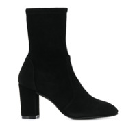 Stuart Weitzman Ankle boot Yuliana com salto 80mm - Preto