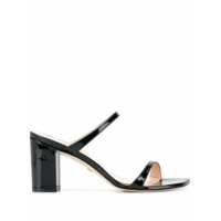 Stuart Weitzman Sandália Aleena com salto 75mm - Preto