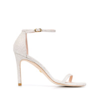 Stuart Weitzman Sandália Nudistong - Metálico