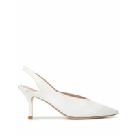 Stuart Weitzman Sapato Avianna com salto 75mm - Branco