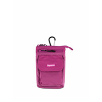 Supreme Bolsa tiracolo com estampa de logo - Rosa