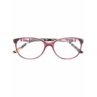 Swarovski Eyewear Armação de óculos arredondada - Rosa