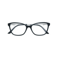Swarovski Eyewear Armação de óculos retangular - Preto