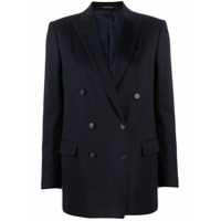 Tagliatore Blazer gola V com abotoamento duplo - Azul