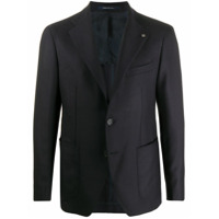 Tagliatore Jaqueta slim com abotoamento simples - Azul