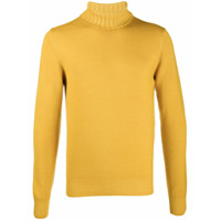 Tagliatore Suéter gola alta de tricô - Amarelo