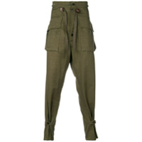 Takahiromiyashita The Soloist Calça saruel - Verde