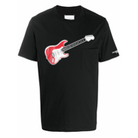 Takahiromiyashita The Soloist Camiseta com estampa de guitarra - Preto
