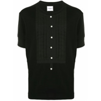 Takahiromiyashita The Soloist Moletom mangas curtas com pregas - Preto