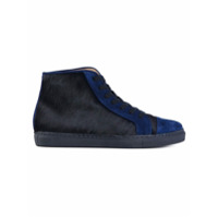 Thakoon Addition panelled hi-top sneakers - Azul