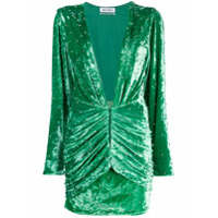 The Attico Vestido com detalhe de tachas - Verde