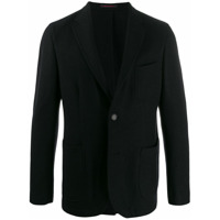 The Gigi Blazer de tricô com botões - Preto