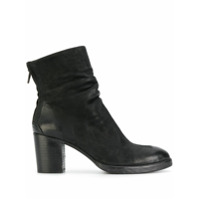 The Last Conspiracy Ankle boot de couro com zíper - Preto