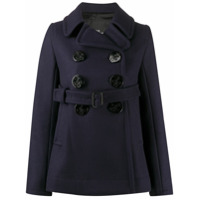 The Marc Jacobs Jaqueta Shrunken Peacoat de lã mista - Azul