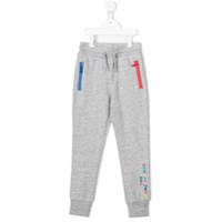 The Marc Jacobs Kids Calça esportiva com estampa de logo - Cinza