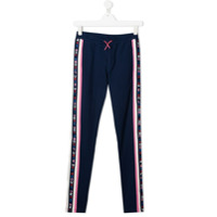 The Marc Jacobs Kids Calça esportiva com logo - Azul