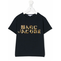 The Marc Jacobs Kids Camiseta com aplicação de logo - Azul