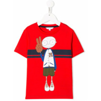 The Marc Jacobs Kids Camiseta com estampa de cartoon - Vermelho