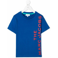 The Marc Jacobs Kids Camiseta com estampa de logo - Azul