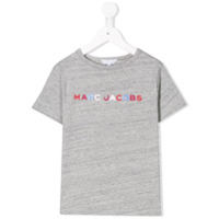The Marc Jacobs Kids Camiseta com estampa de logo - Cinza