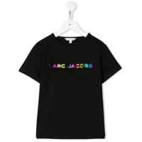 The Marc Jacobs Kids Camiseta com estampa de logo - Preto