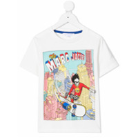 The Marc Jacobs Kids Camiseta com estampa gráfica - Branco