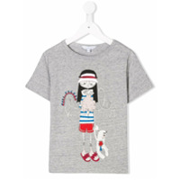 The Marc Jacobs Kids Camiseta com estampa gráfica - Cinza