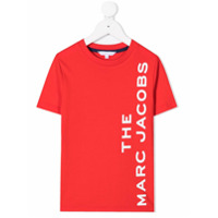 The Marc Jacobs Kids Camiseta com logo - Vermelho